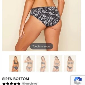 Dippin Daisy Black bikini set